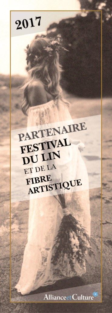 Autocollant partenaires festival du lin